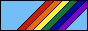 A pride rainbow